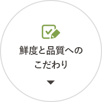 鮮度と品質へのこだわり